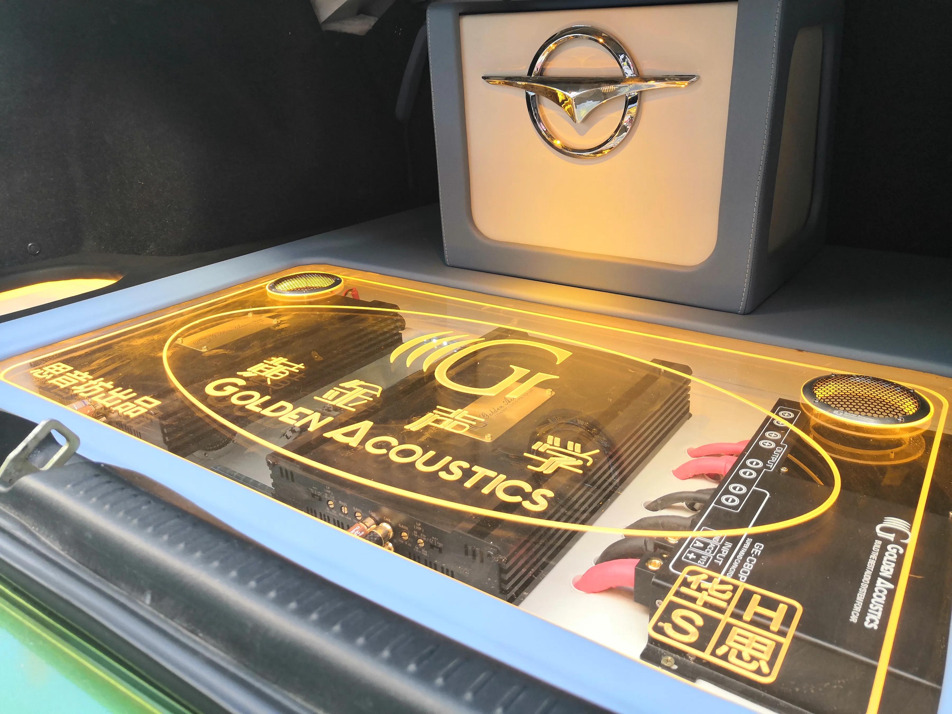 马自达改来福音响,海马福美来音响改装