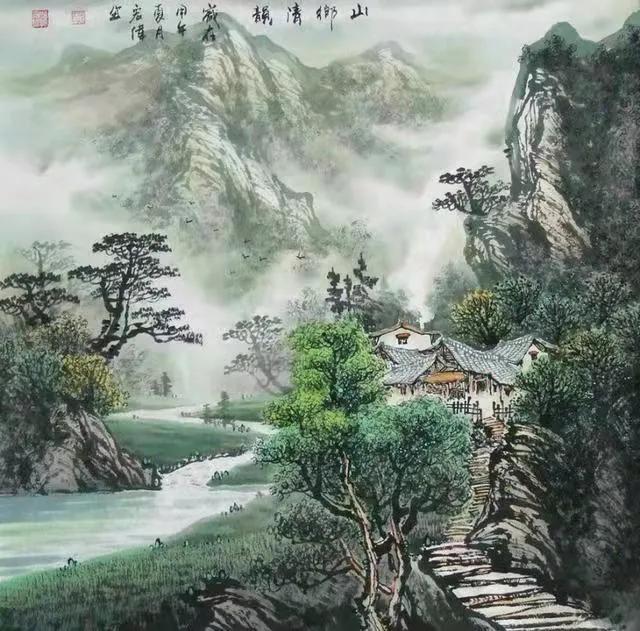 西子畔文学社0059期,惊涛拍岸腾云雾,飞瀑悬空响怒雷