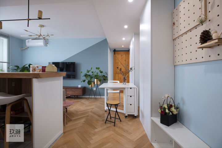 一字型厨房怎么设计高低台,厨房橱柜高低台设计效果图