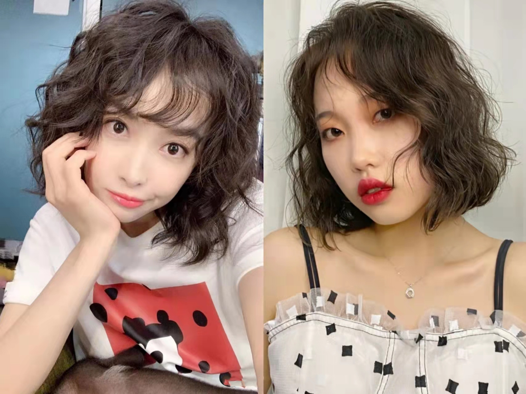 今年最受欢迎的一款短发洋气减龄,适合小脸的短发超级减龄好看