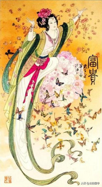 中国古典百美诗画（上）：一位佳丽一首古诗，可谓赏心悦目，收藏