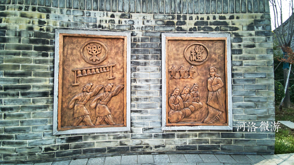 古色古香的大门,庄严气派的中式大门