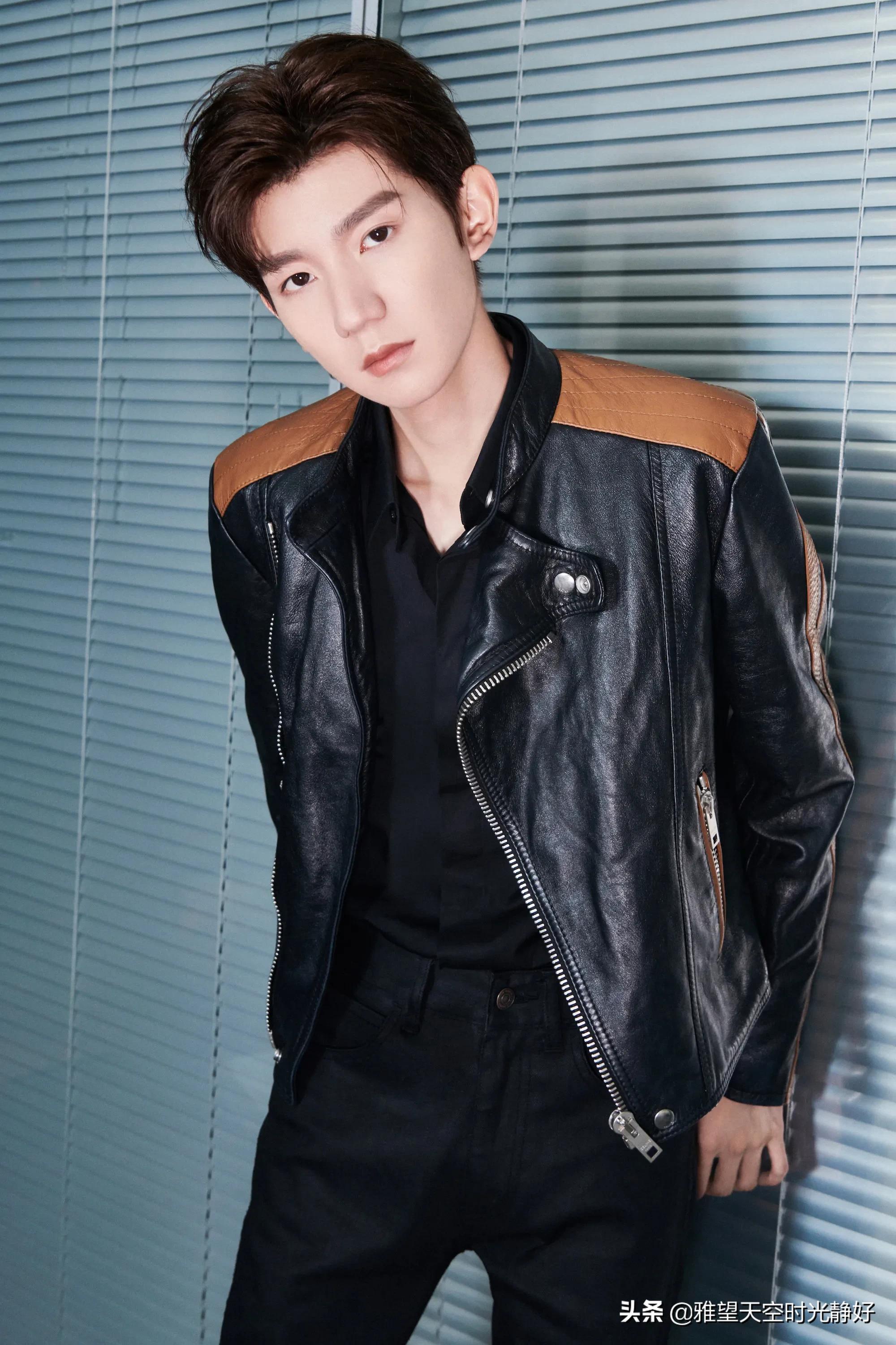 男明星西装穿搭夏季帅气,男士明星皮衣西服外套搭配