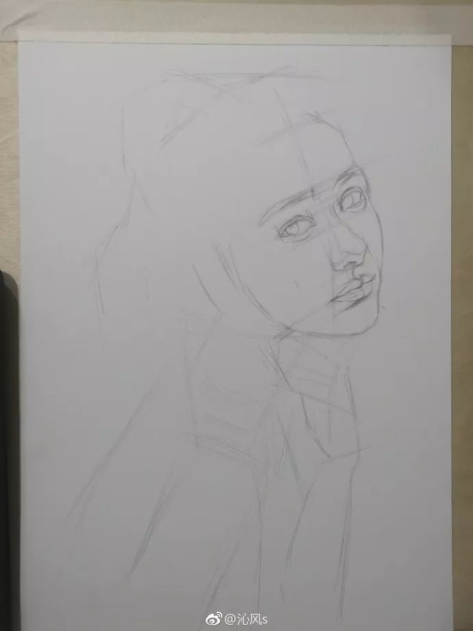 彩铅画美丽的山水画,彩铅画美人蝴蝶