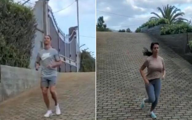 c罗和他现女友在一起的甜蜜瞬间,c罗与女友恩爱