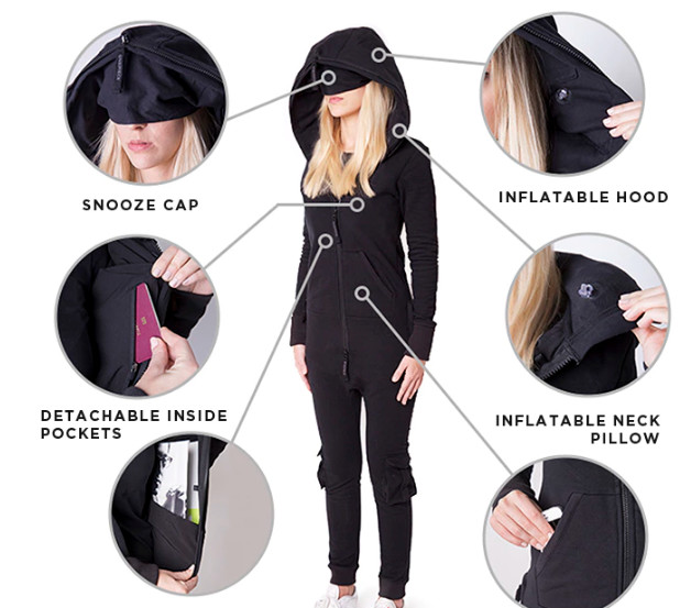 众筹排行榜：最酷的多功能旅行服，有了它出门行李箱都不用带了