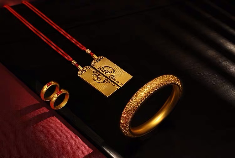古法手工黄金配件,古法手工黄金寓意