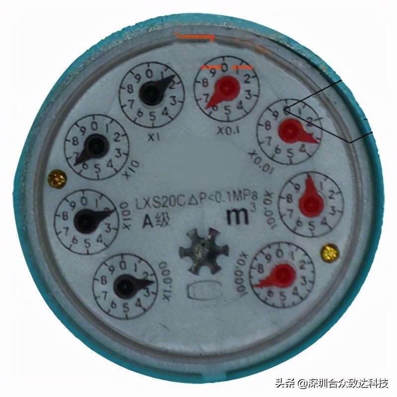 水表怎么看吨数图解,旧水表吨数与新水表吨数区别