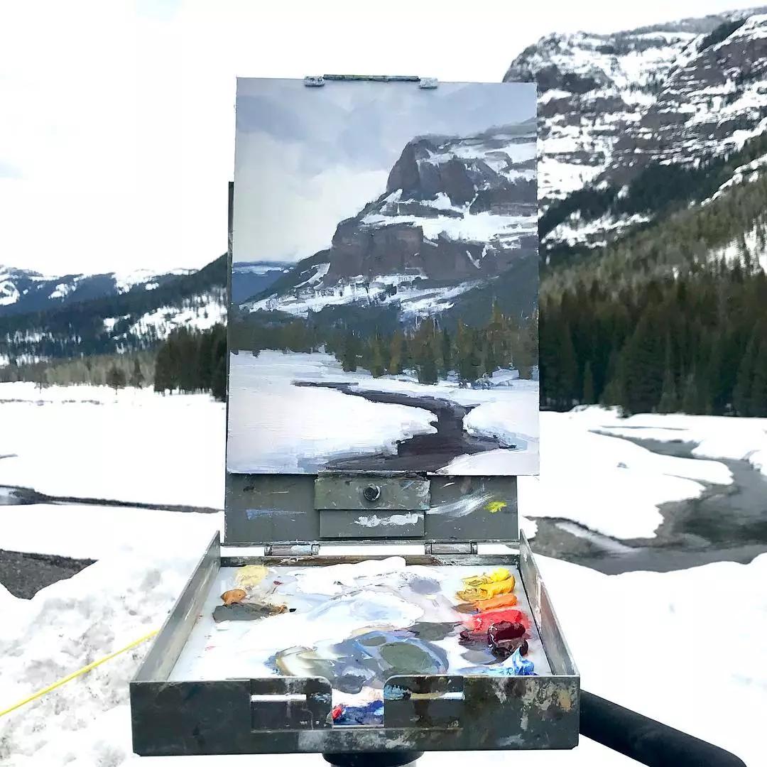 简单又好画的风景写生,最真实的写生画