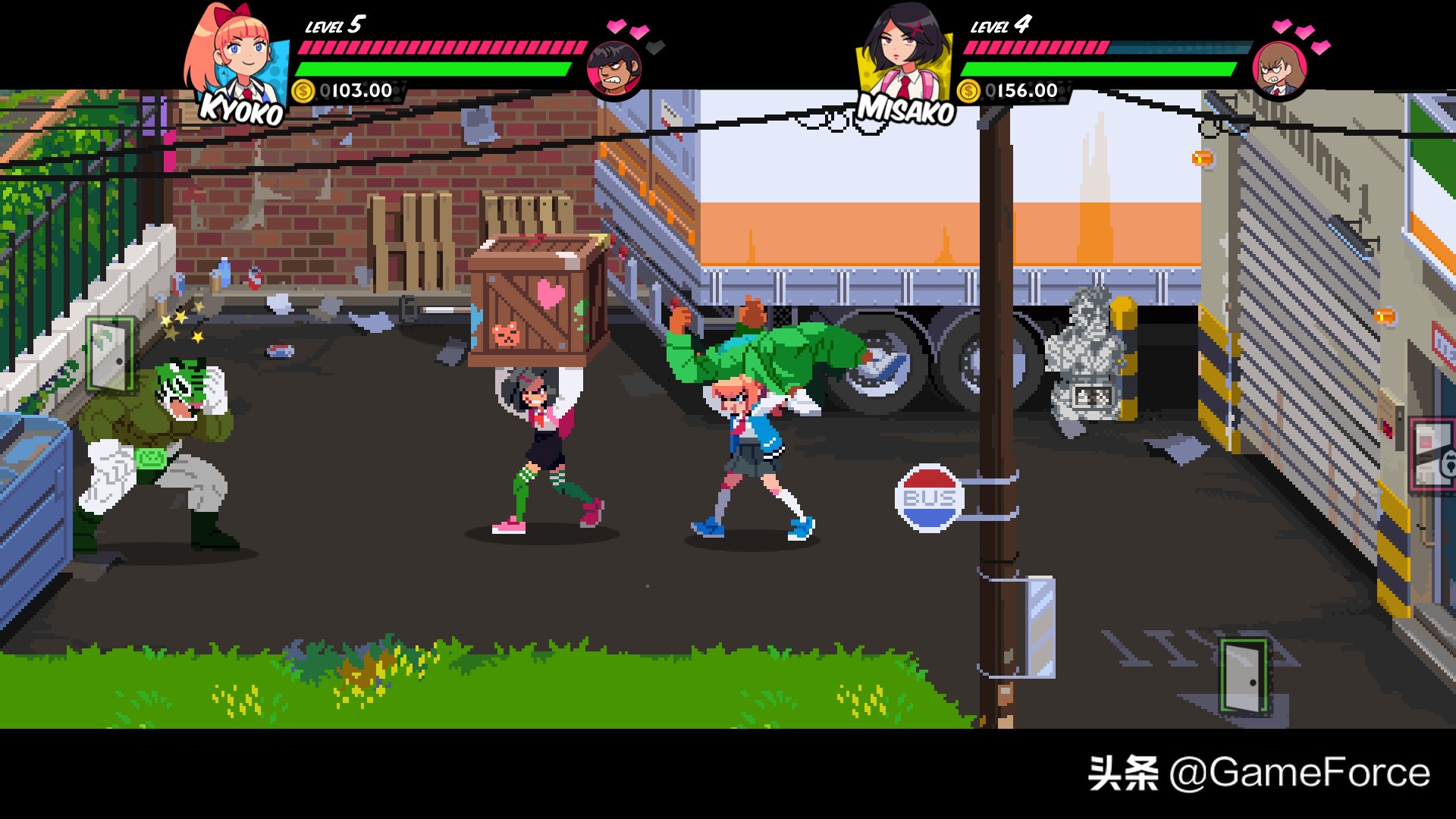 热血少女物语pc版,rivercitygirls连招