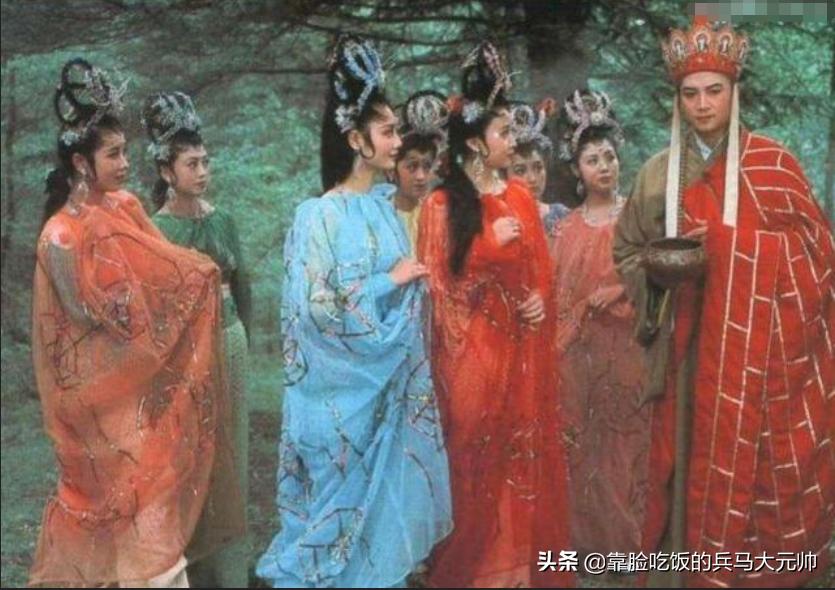 西游记中的七个蜘蛛精是七仙女吗,西游记当中的七位蜘蛛精