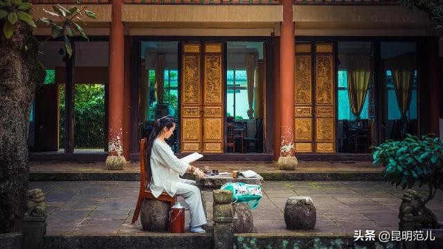 看滇池夕阳,五百里看滇池全景