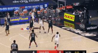 骑士2号绝杀,骑士篮网加时