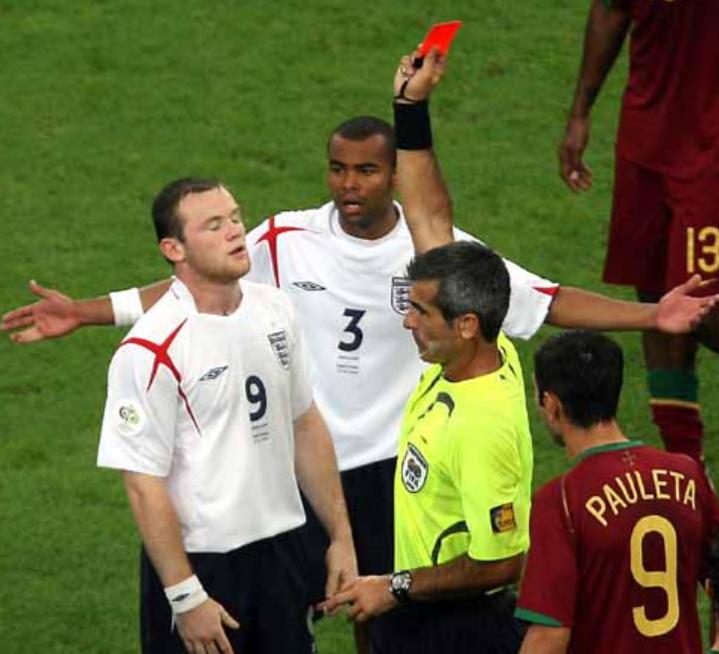 回顾06年世界杯的决赛,英格兰双德阵型