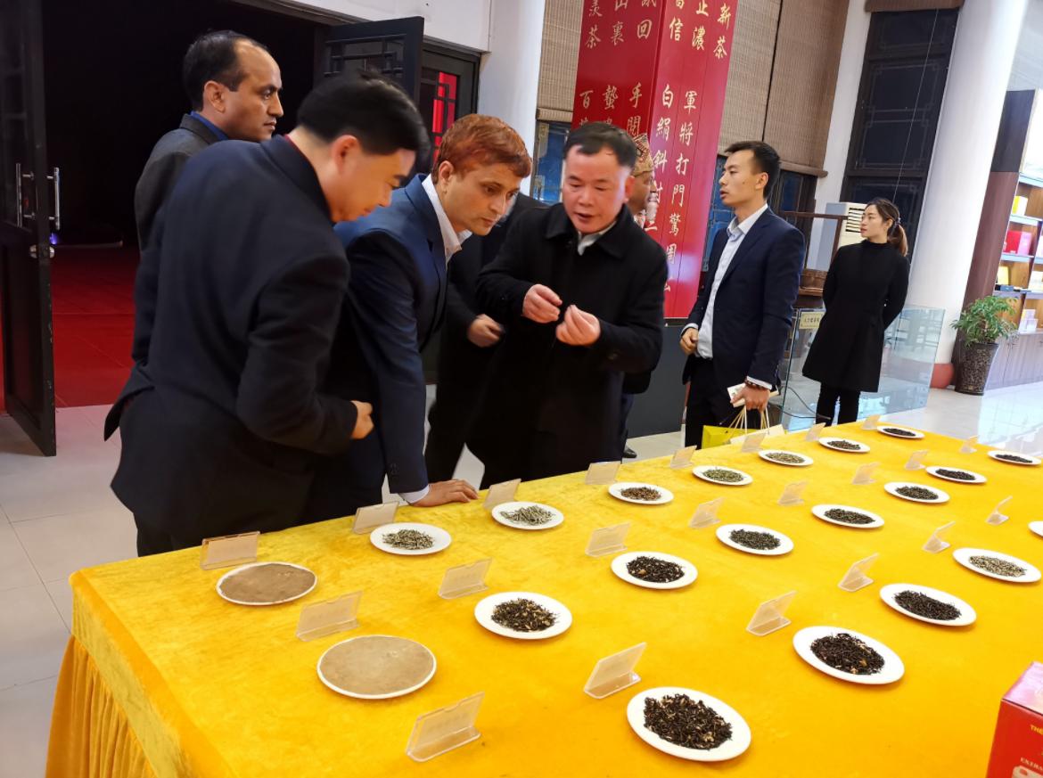 宜宾副市长张平在川茶集团会见尼泊尔考察团推动“一带一路”更深领域拓展