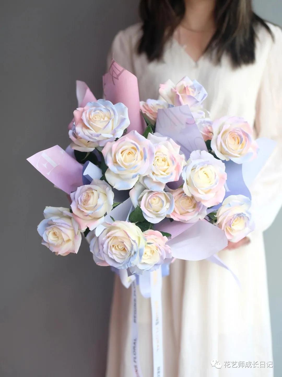 节日特辑vol.10|4款喷色玫瑰的新思路，不一样的新视角