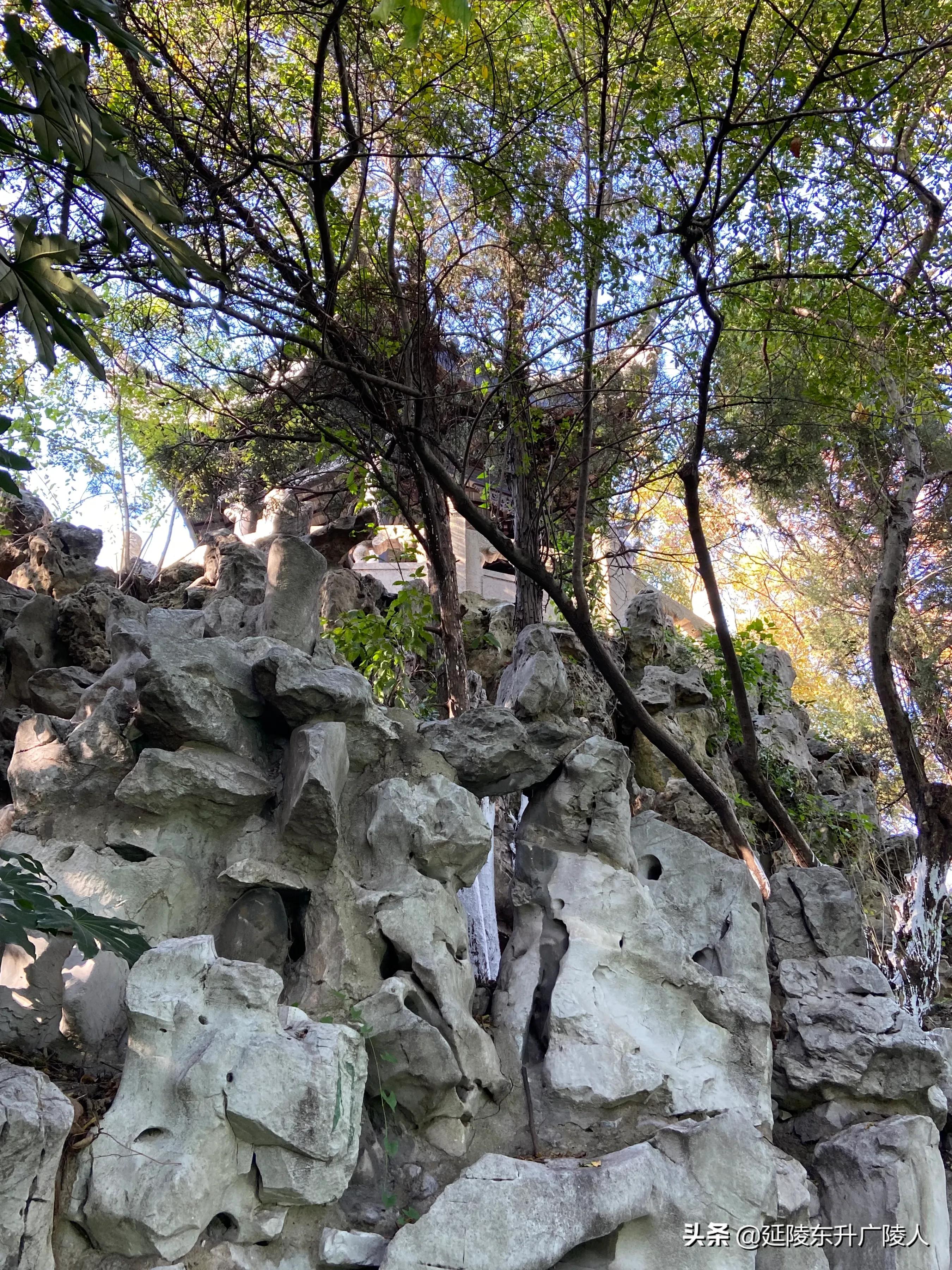 常州戚墅堰花溪公园溪事亭翠微亭烈士纪念广场戚机厂生活区的公园