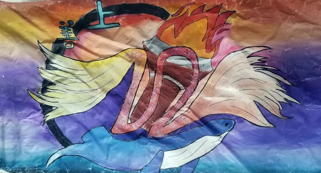 渭南初级中学:逆天了!这些队旗都是学生设计的