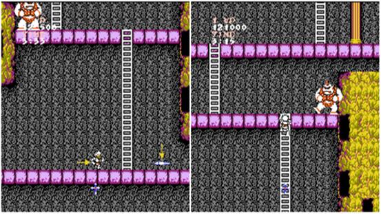 经典fc游戏通关魔界村,fc版魔界村