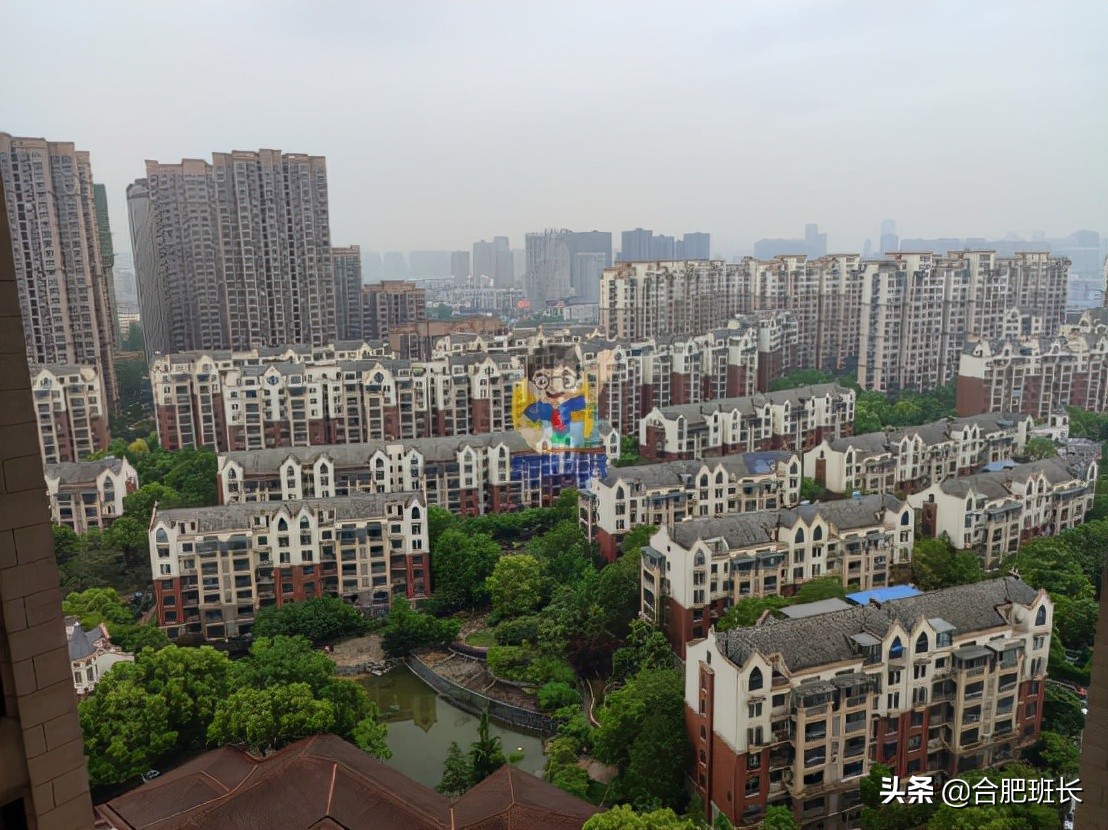 被经开区产证包围的肥西楼盘,实探绿化不错的长安萨尔斯堡