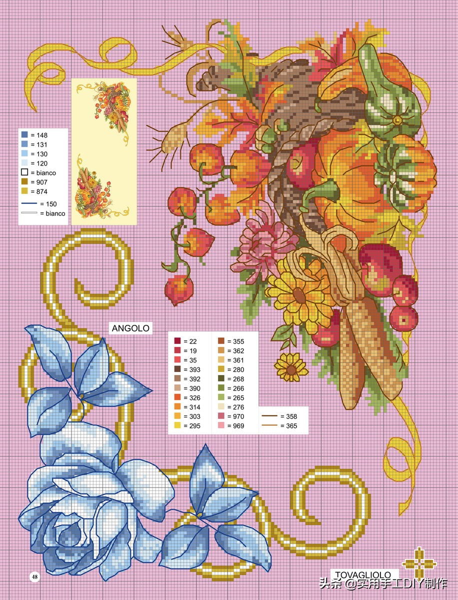 十字绣抱枕半针绣卡通,十字绣图大全