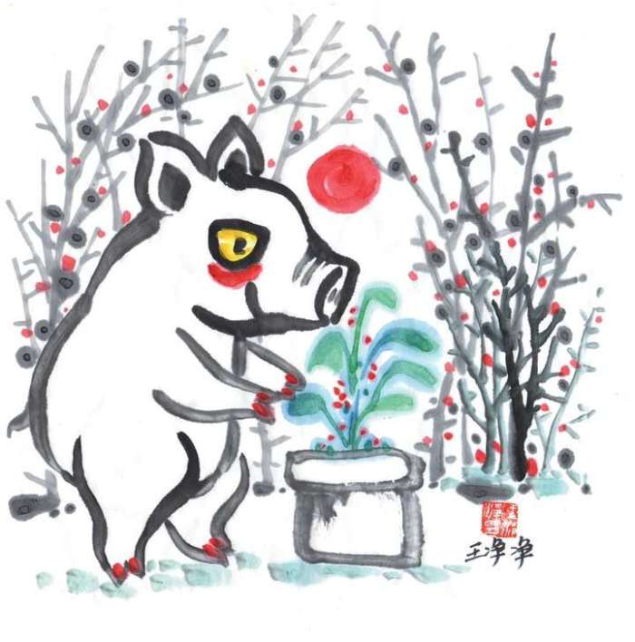 儿童国画作品,儿童国画学习