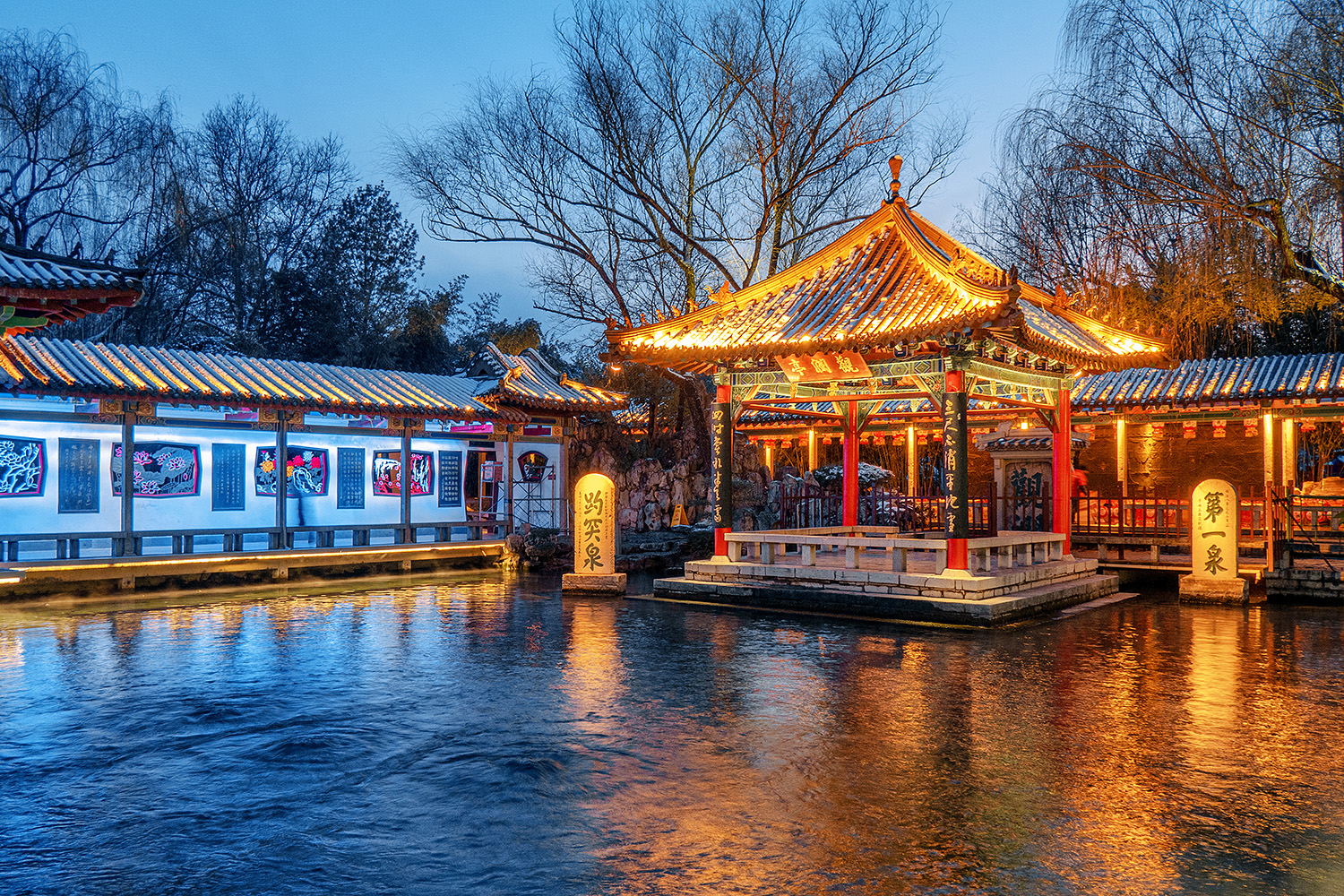 趵突泉诗赵孟頫创作背景,赵孟頫的趵突泉诗