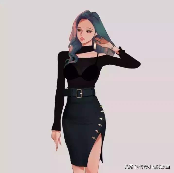 他把恋爱中的姑娘都画成插画，美哭10万宅男！