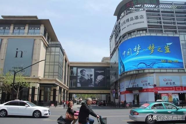 杭州第一步行街,杭州延安路湖滨商业街区