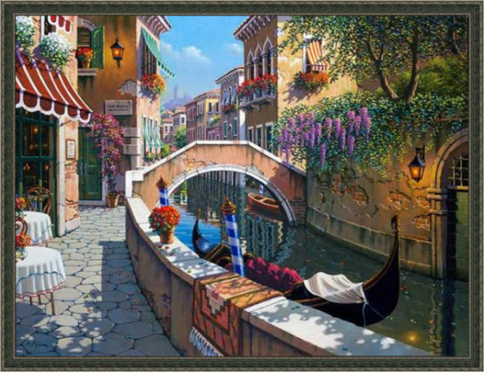 俄罗斯大师唯美风景油画,唯美风景一束花图