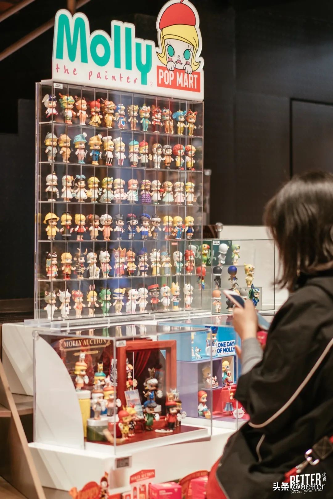 逛完玩具店,逛了一圈儿童玩具市场