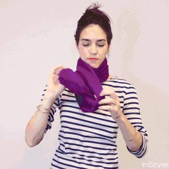 围巾怎么系更时髦,围巾怎么戴好看又好穿