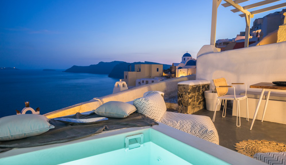 希腊圣托里尼房子多少钱,圣托里尼海屿套房