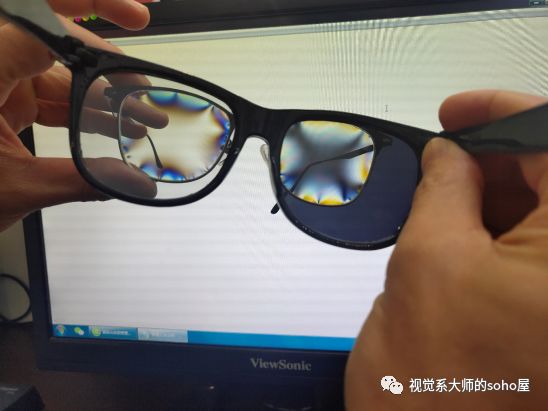 不用应力仪怎样判断镜片应力,戴眼镜没有以前戴眼镜清晰