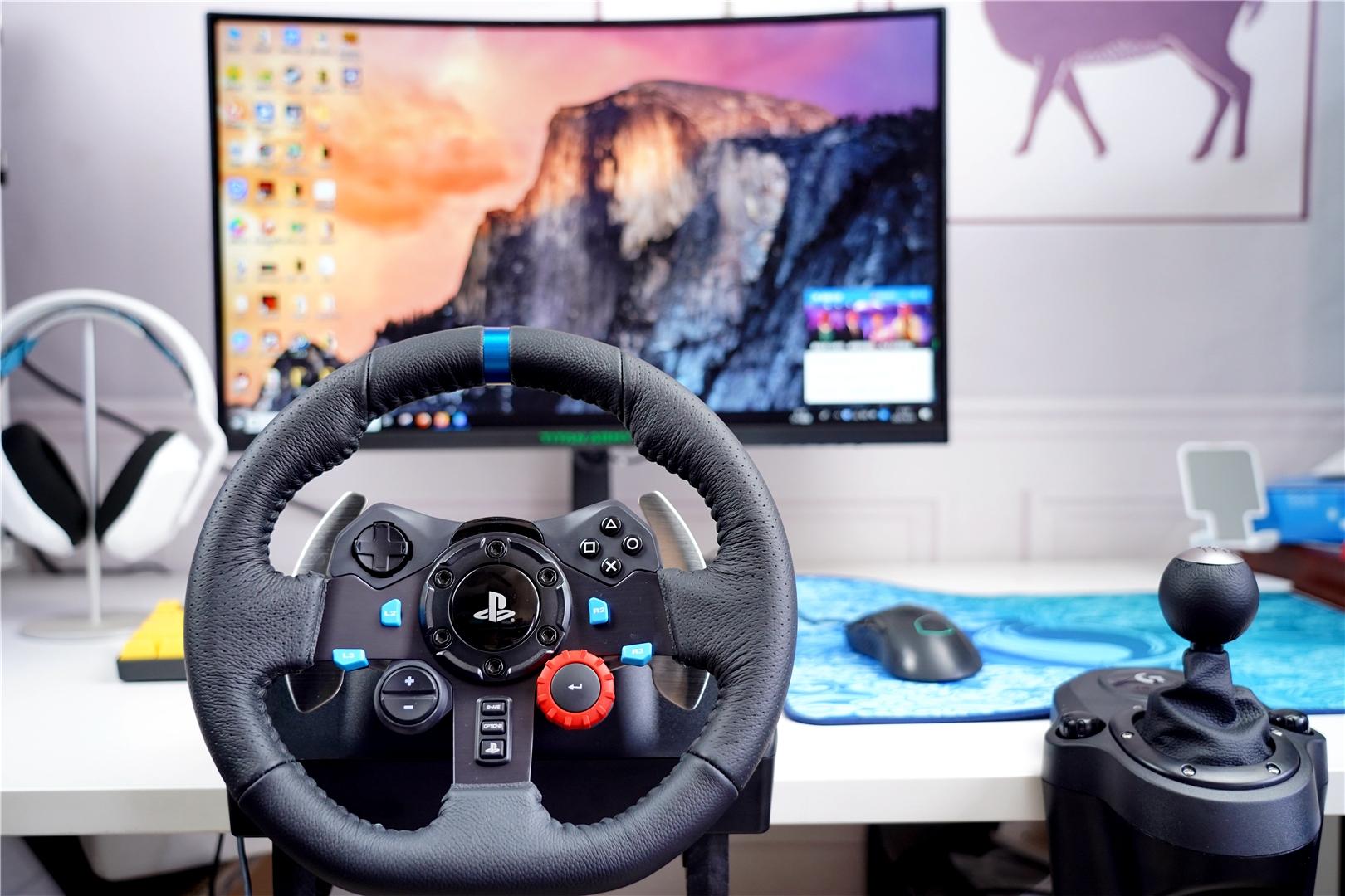 罗技g29方向盘测评,罗技g29方向盘玩极品飞车设置教程