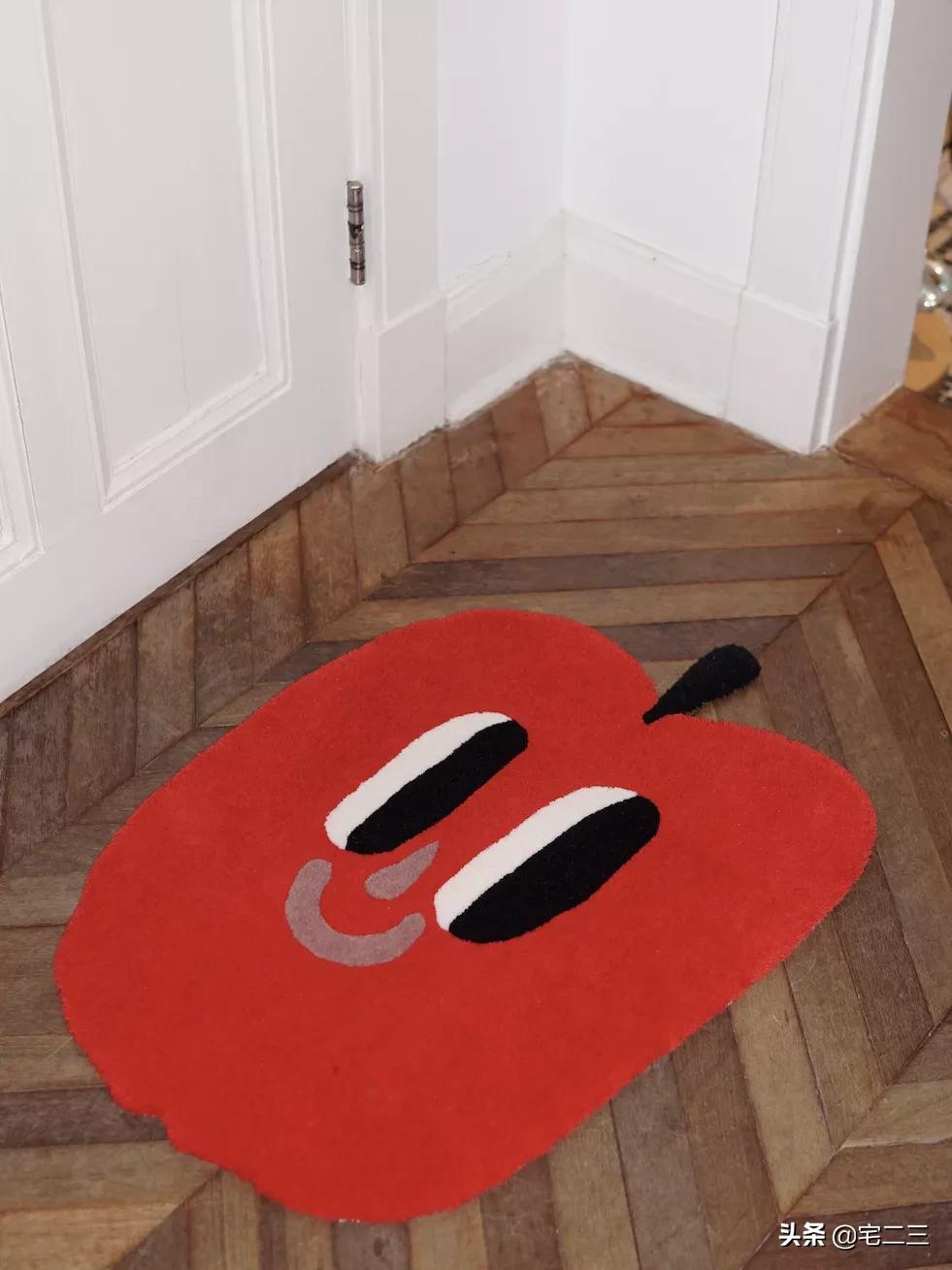 房间地毯推荐博主,国外博主的家地毯