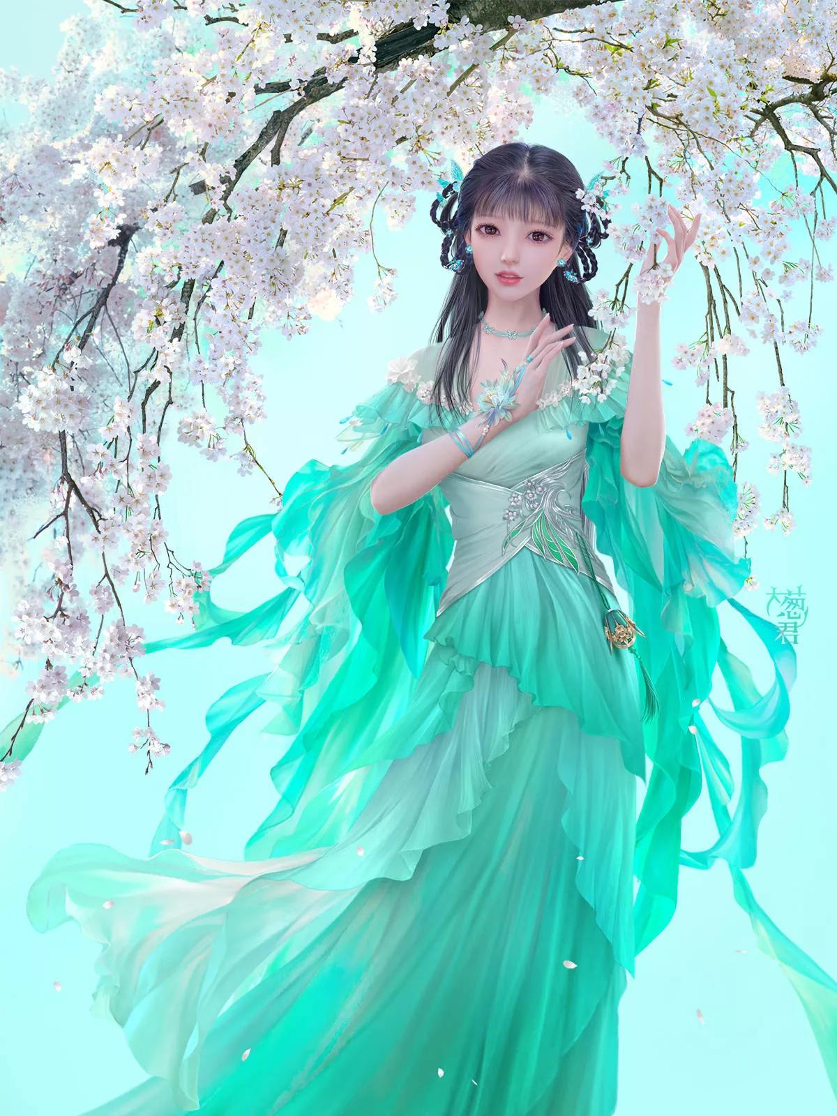 动漫壁纸二次元御姐,游戏动漫美女壁纸