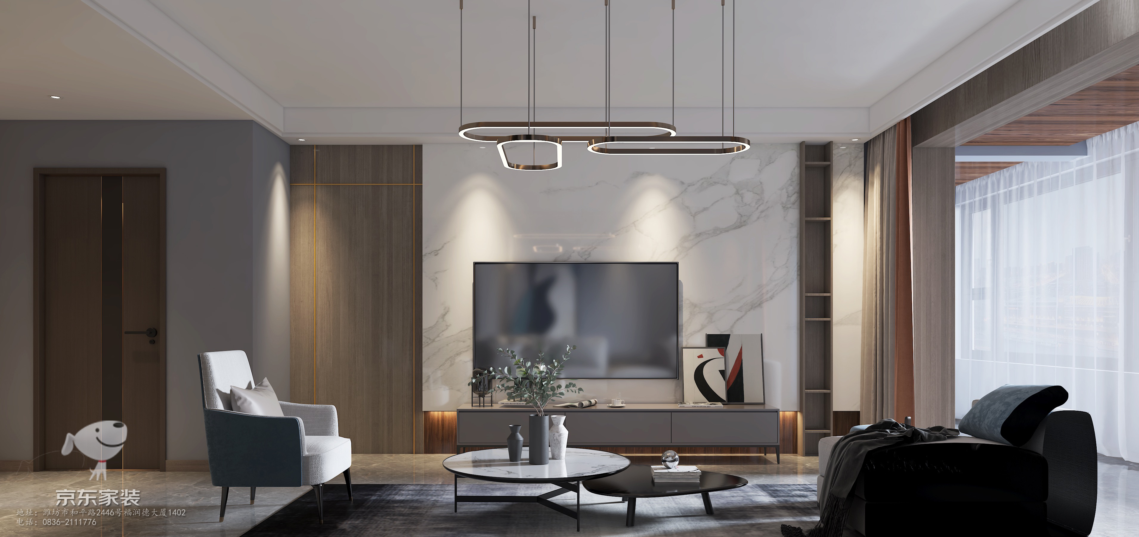 京东居家装修温州龙湾,京东装修样板房