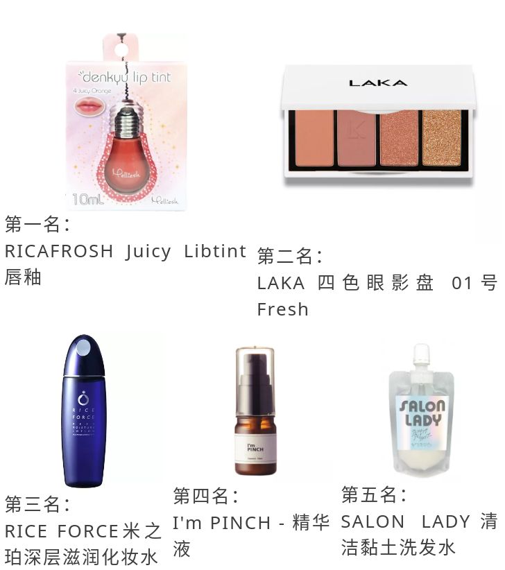 日本cosme彩妆榜单,cosme彩妆排行