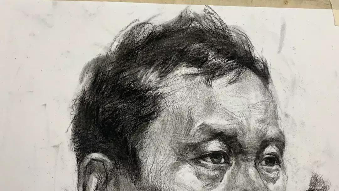 素描头像作画步骤,素描人物头像步骤图