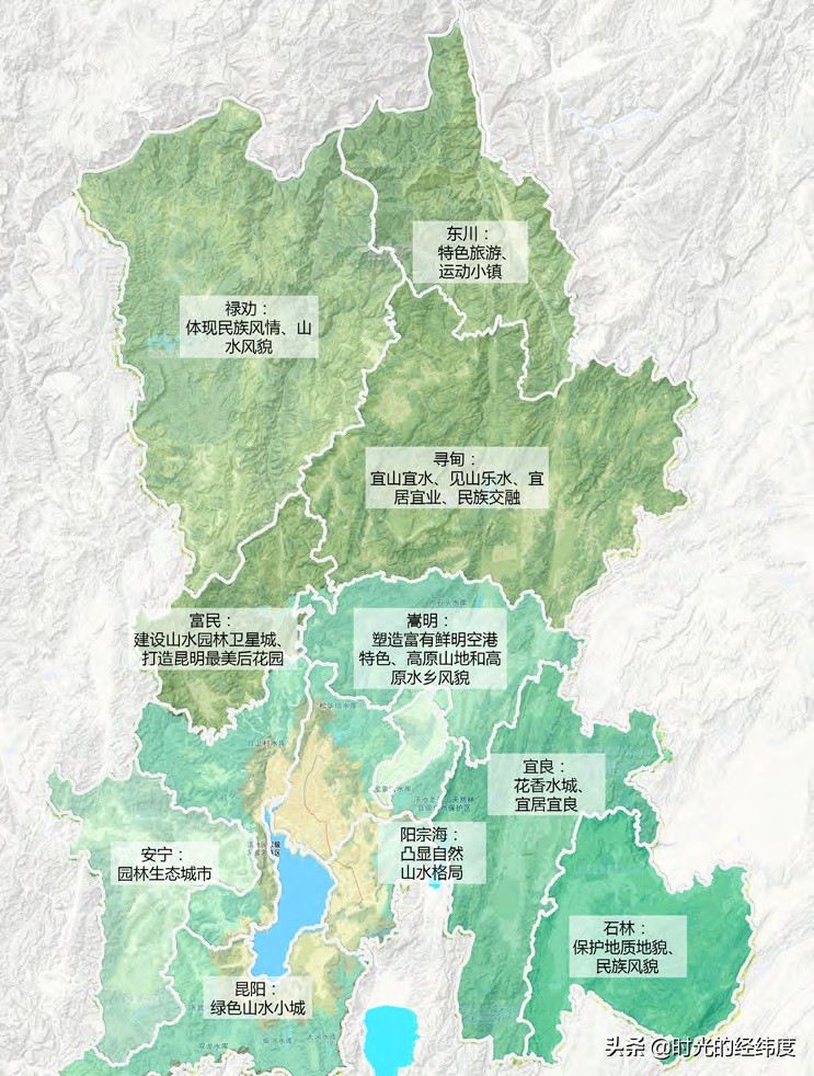 昆明有几个区哪一个区最适合定居,昆明市最新城市规划图