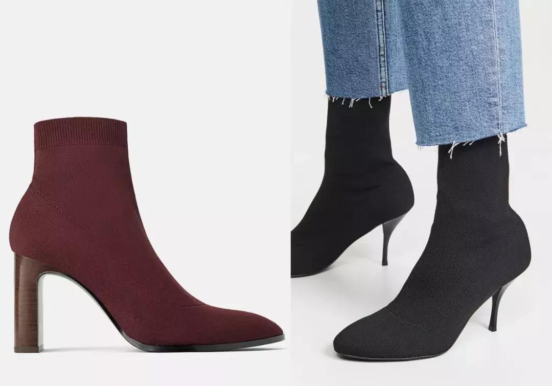 袜靴裙装解锁超能打的时髦组合,袜靴穿搭裙子