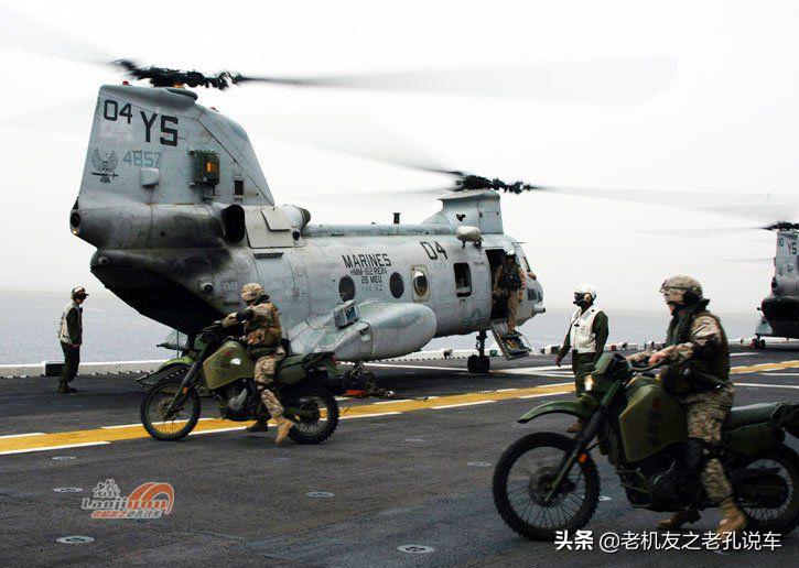 你不知道的国产摩托车,川崎新型军用摩托