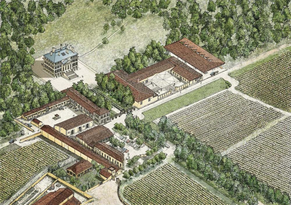 玛歌酒庄变化,玛歌酒庄城堡内部