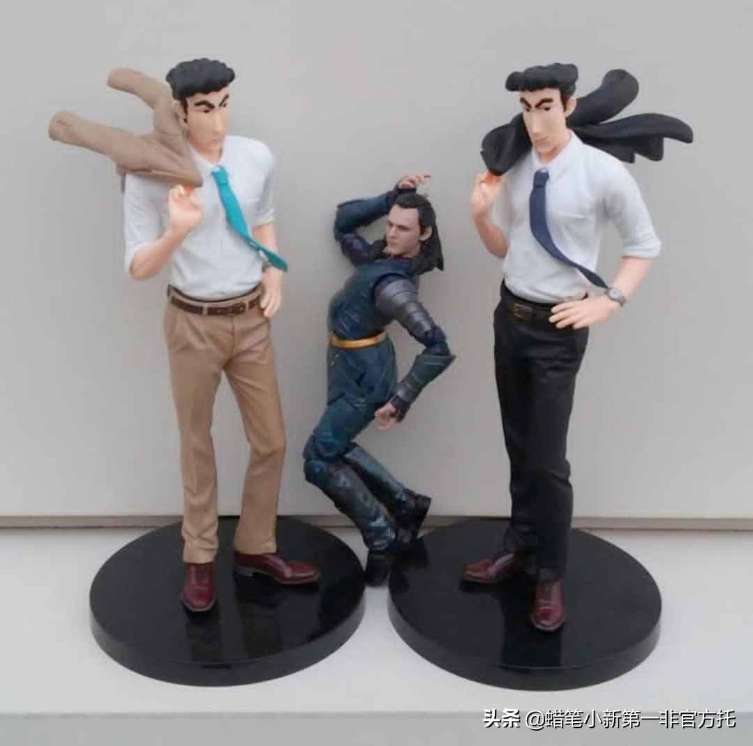 蜡笔小新野原广志模型,野原广志臭脚手办