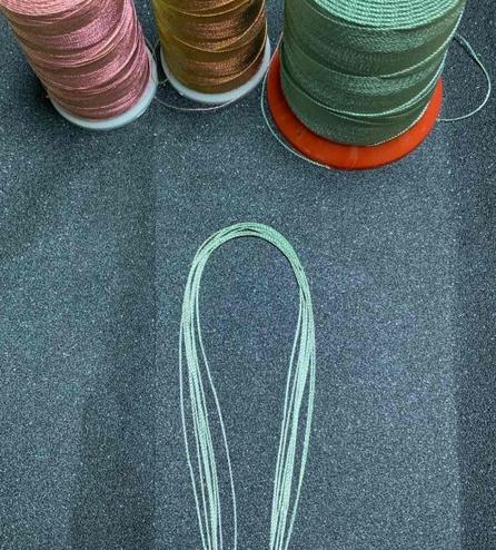 一根绳子编玉简单,用绳编玉石