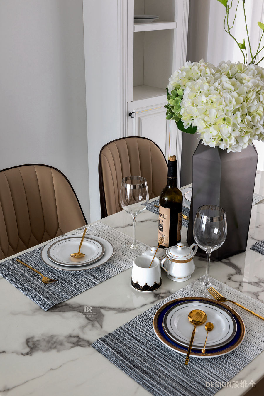 轻奢精致装修设计案例分析,金茂珑悦装修