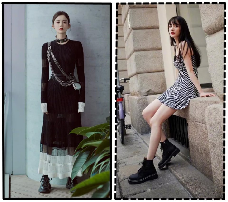 欧阳娜娜最喜欢的马丁靴,欧阳娜娜马丁靴