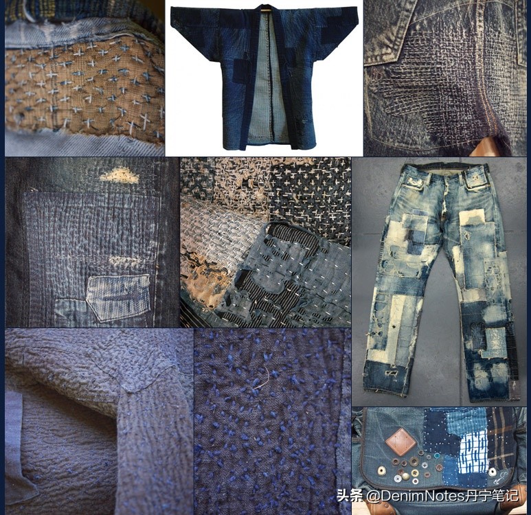 简单的缝纫加工活,破旧牛仔裤修补