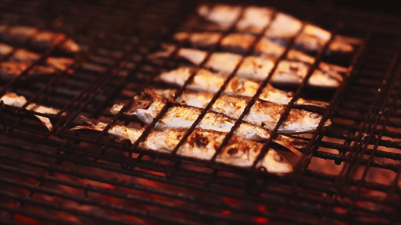 8块钱的沙丁鱼，当街烤制太美味，看船长如何玩转波尔图